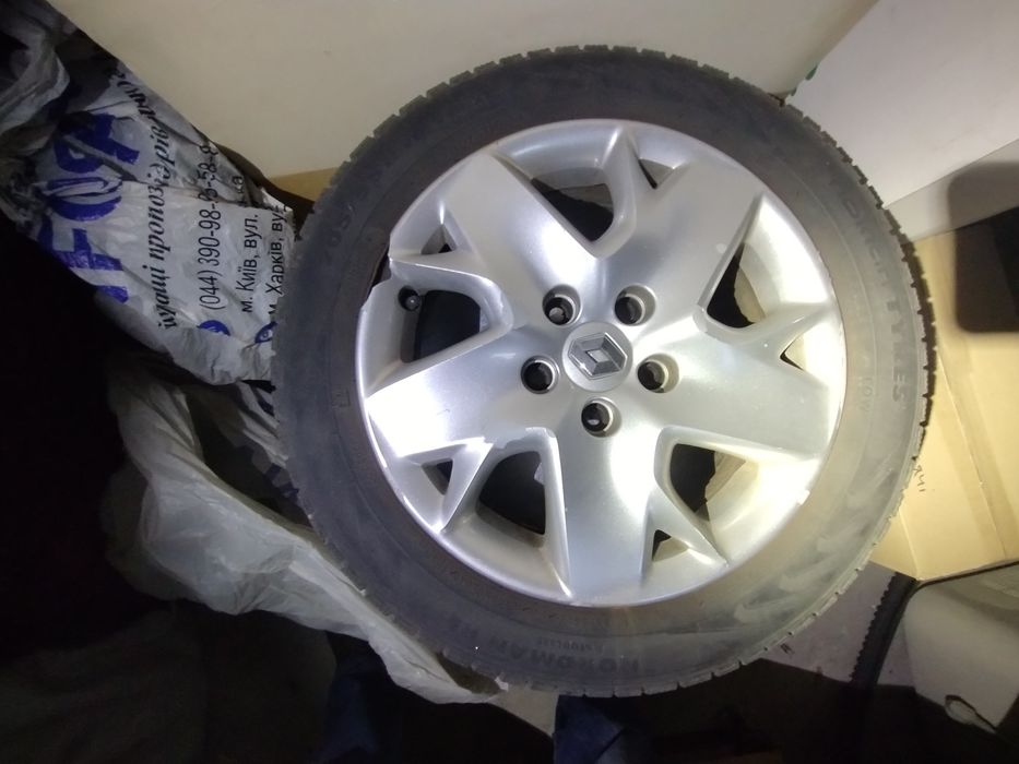 Диски структурні Renault Megane Scenic Laguna 5*114.3 R16 з ковпаками