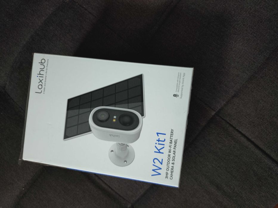 Laxihub z panelem słonecznym kamera wi-fi