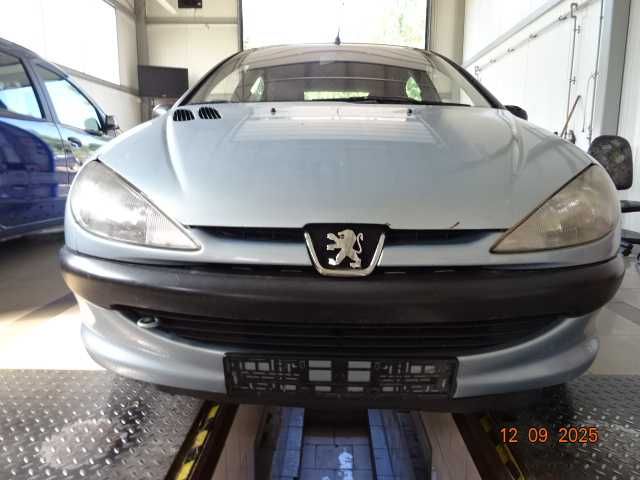 Peugeot 206 Kod EYL Przedni Pas Błotniki Atrapa Lampa Prawa BRAK MASKI