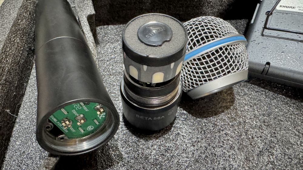 Shure QLXD Beta58, ручний мікрофон, бодіпак,головна гарнітура,петличка