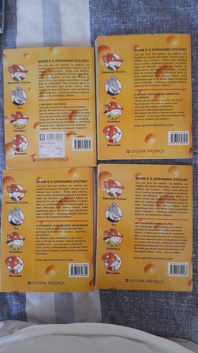 Livros Geronimo Stilton