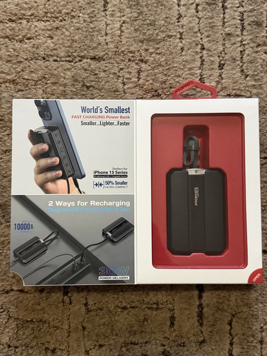 УМБ Promate Neo-10Uni 10000mAh 30w Black (neo-10uni.black)