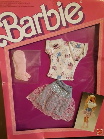 Ubranie Kolekcjonerskie Mattel Barbie The Jeans Look  4330 Rok 1987