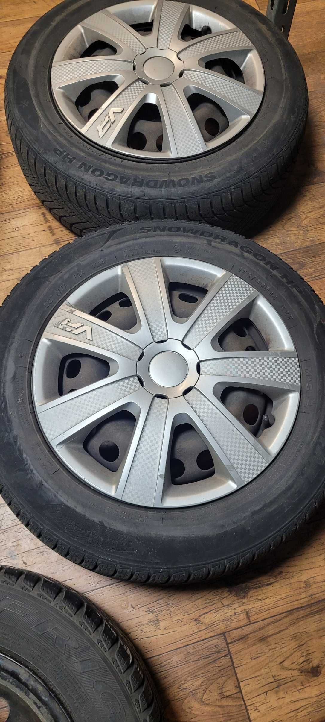 Koła Mitsubishi Colt, Smart Forfour 4x114,3, 14 cali, opony zimowe