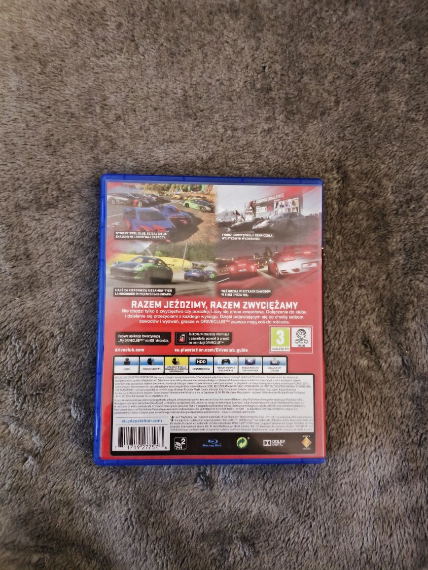 Gra Driveclub Ps4