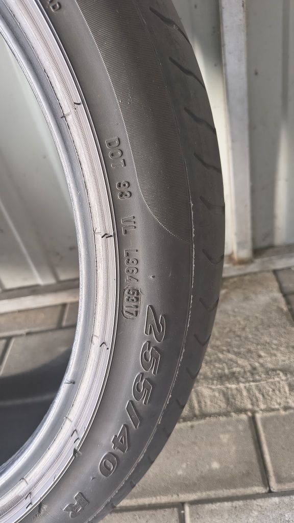 Pirelli P-Zero 255/40 ZR19 16/17r
