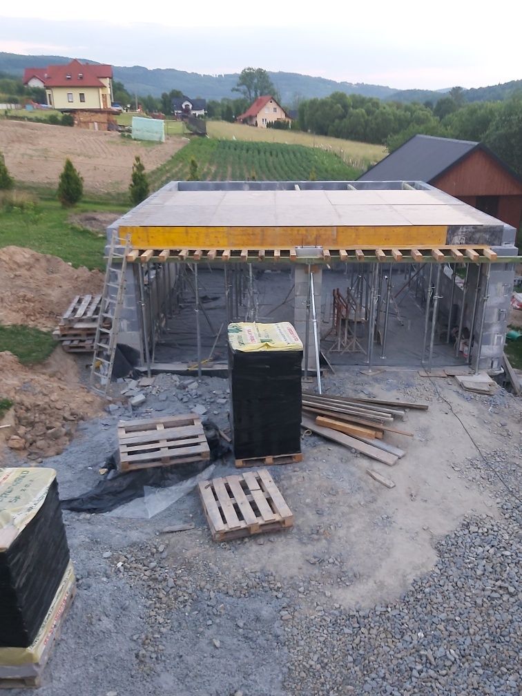 Wynajem szalunku stropowego 140m Budowa domów od podstaw