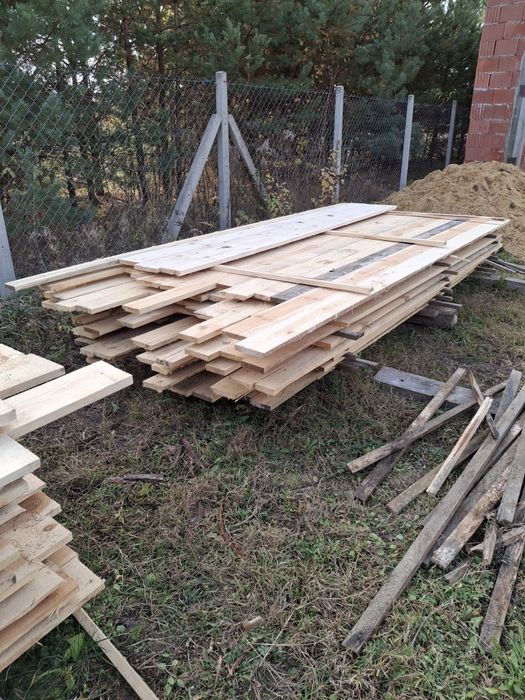 Deski szalunkowe nowe