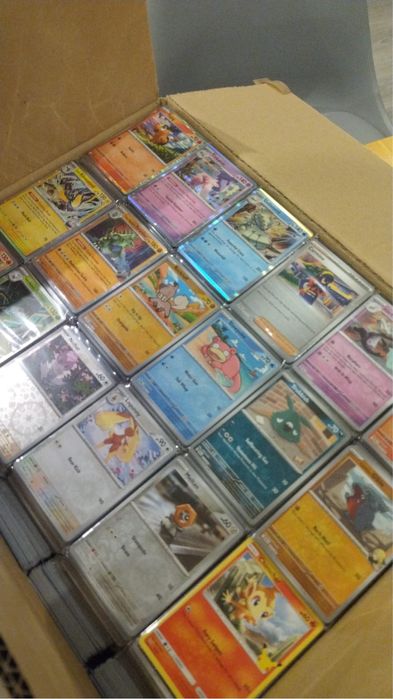 Bulk de Cartas pokemon troca e venda