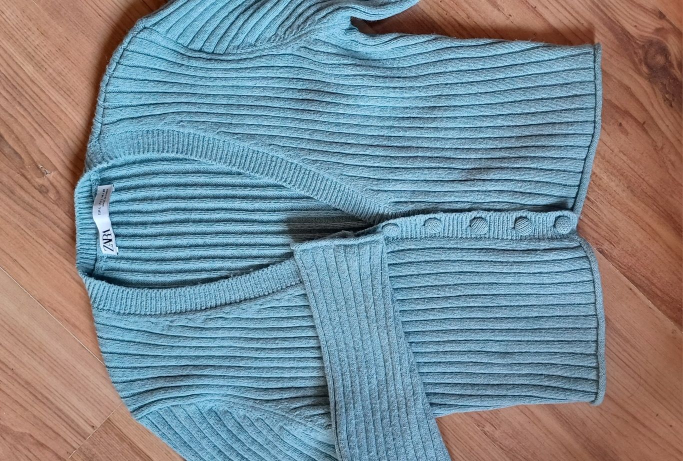 Niebieski sweterek Zara, M