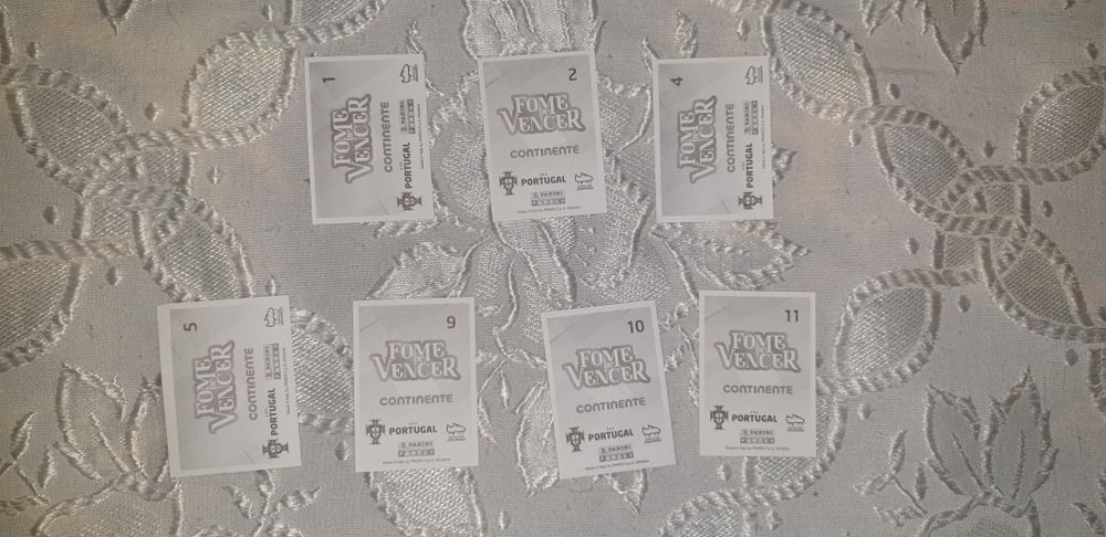 cromos seleção portuguesa futebol - Fome de vencer