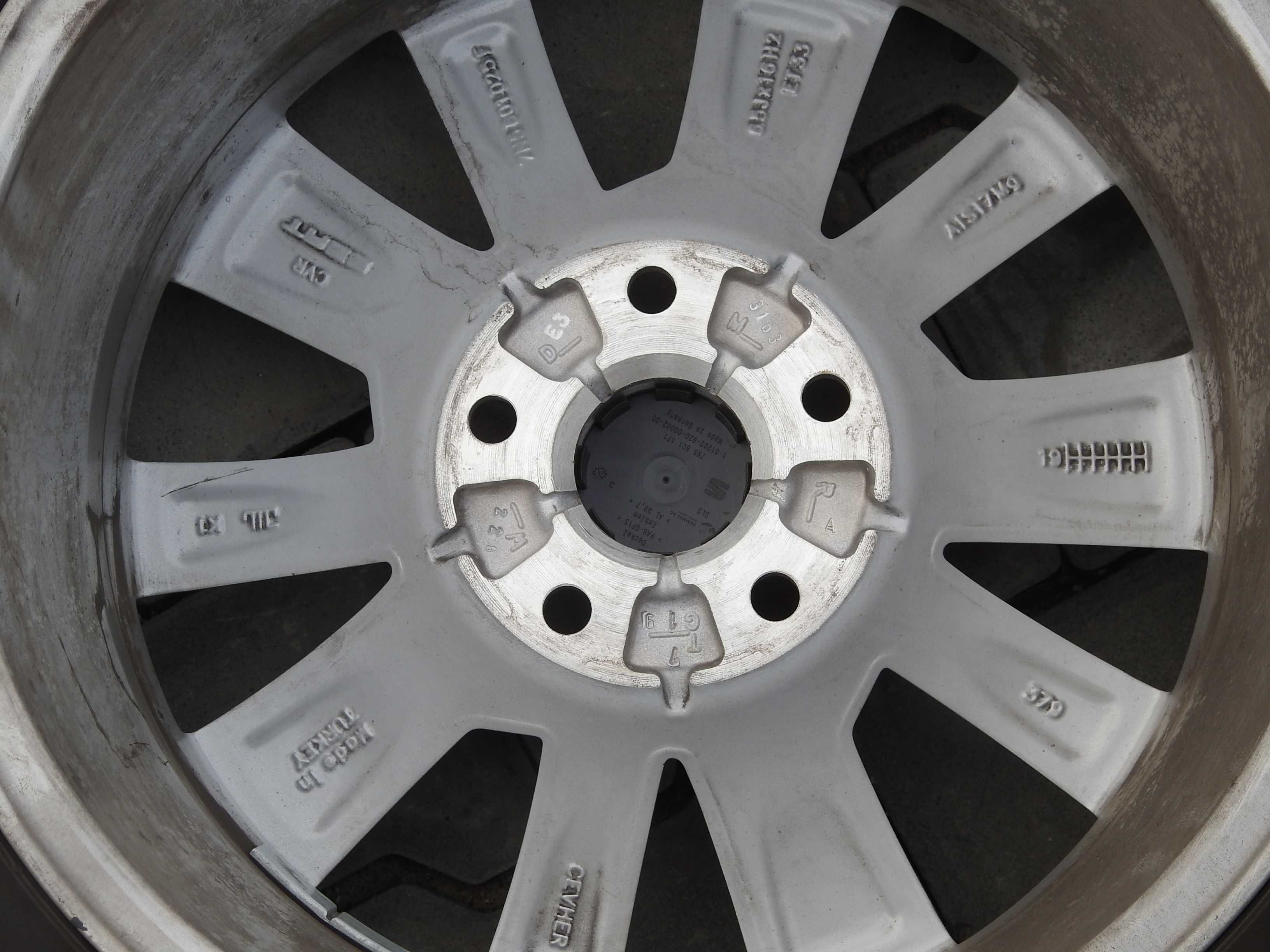 4x 16" 5x112 Super stan SEAT OE ET33 6,5J 7N5 Super STAN