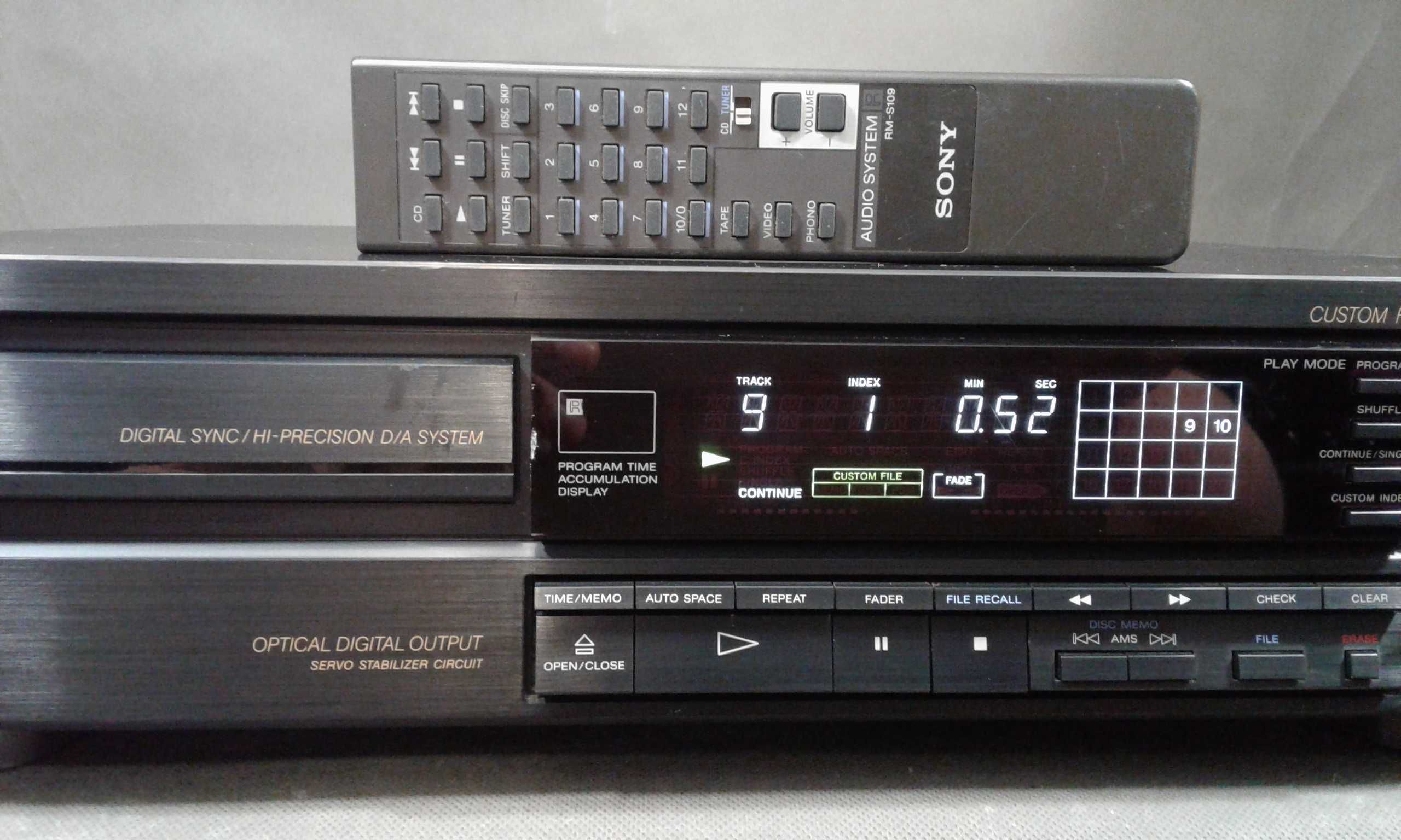 SONY CDP-970+pilot,odtwarzacz cd
