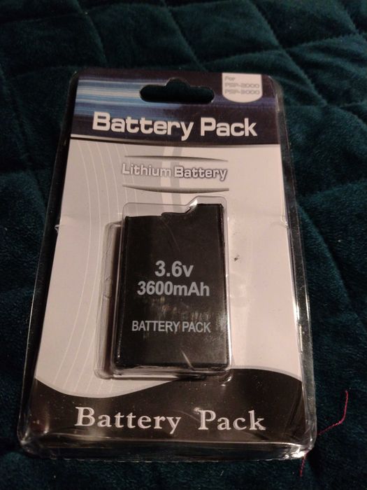 PSP-2000, 3000 3.6V 3600mAh akumulator