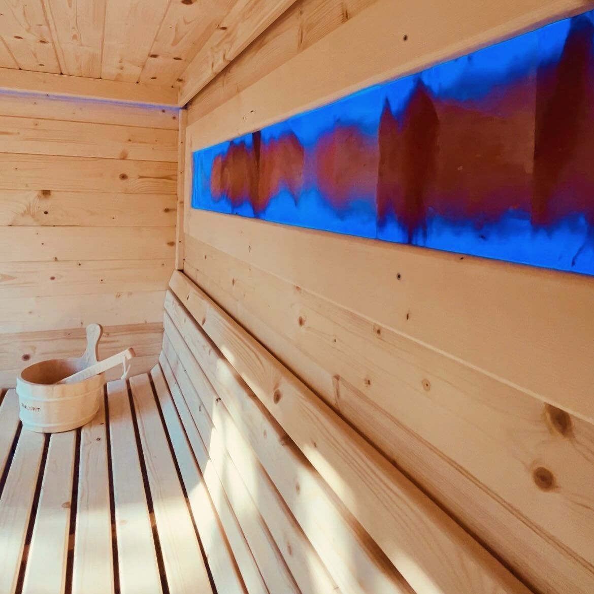 Nowoczesna sauna ogrodowa - wyposażenie premium