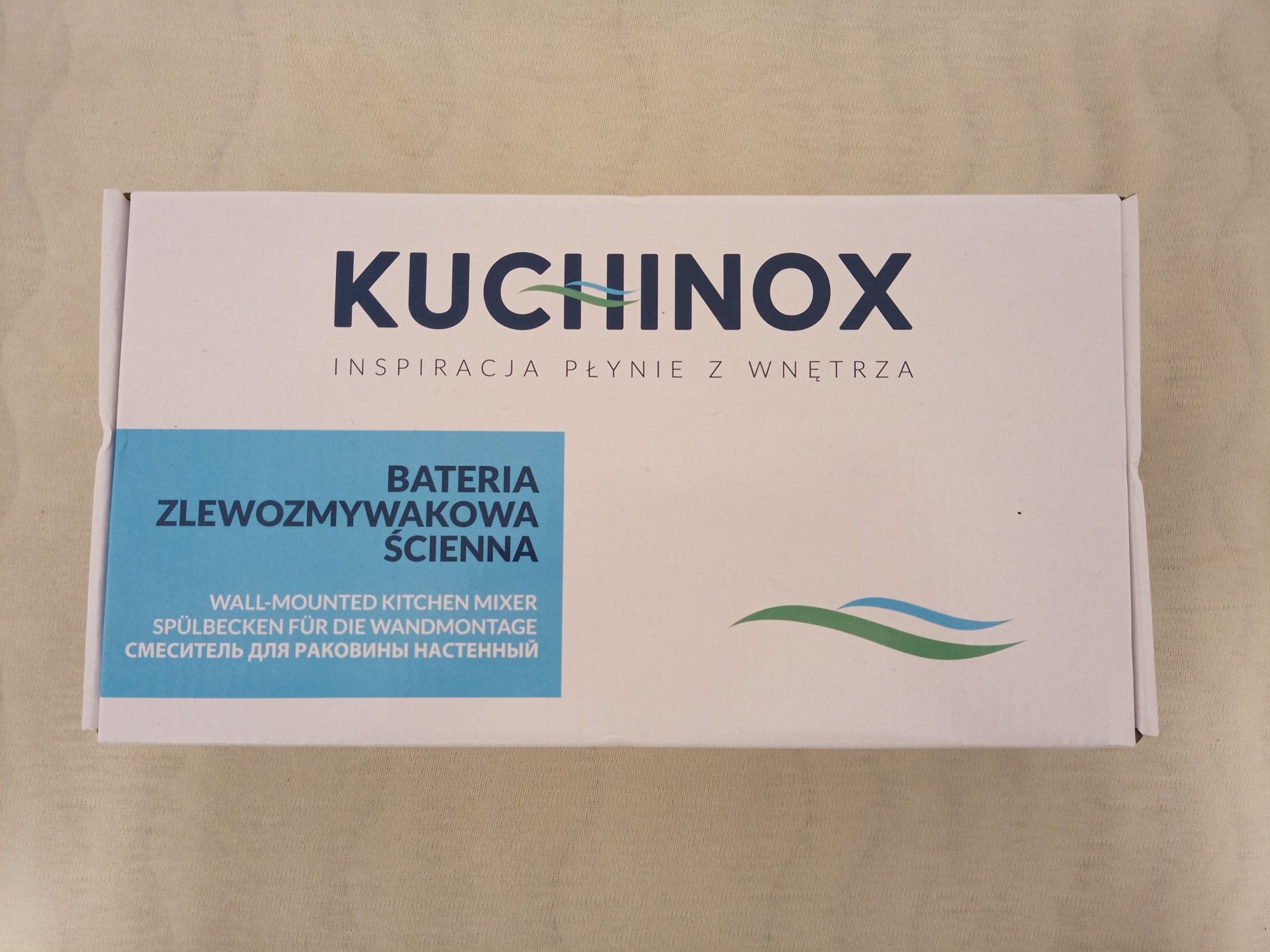 Bateria zlewozmywakowa ścienna, KUCHINOX