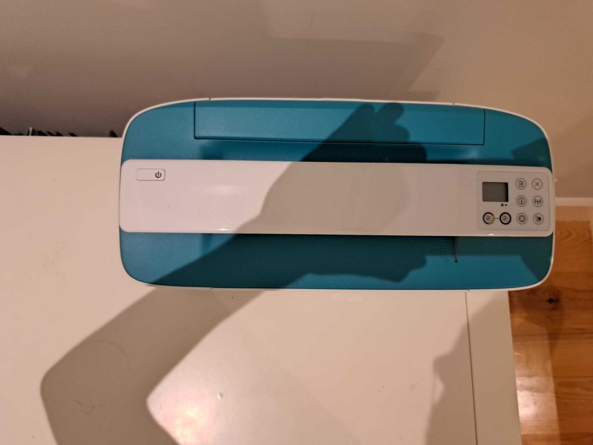 Impressora HP Deskjet 3762 Azul/Branco