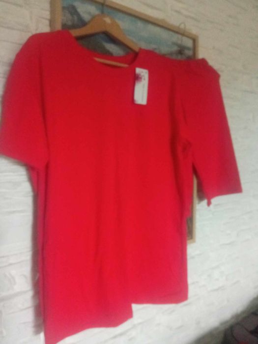 Komplet  dres bluza i kolarki bawełna