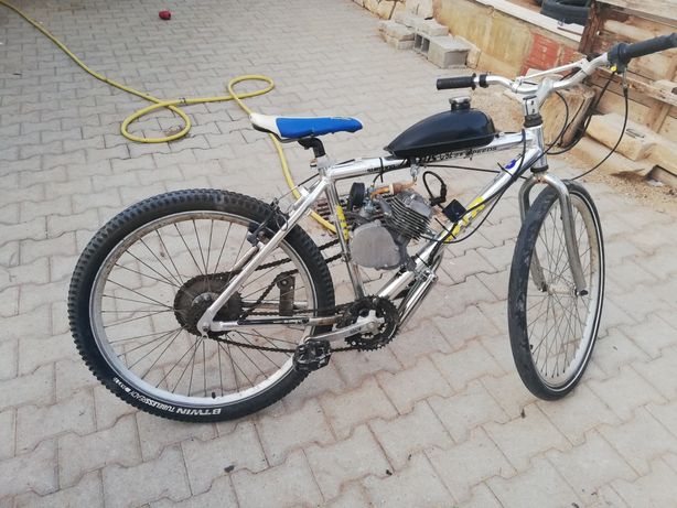 Bicicleta com motor 80cc