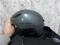 Scott kask rowerowy dzieciecy doppio rozmiar S led nowy