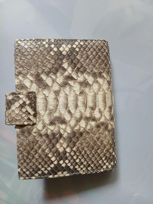 silvano biagini блокнот нотатник зі шкіри пітона