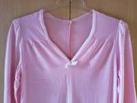 Koszula nocna długa w kolorze różowym rozmiar M
