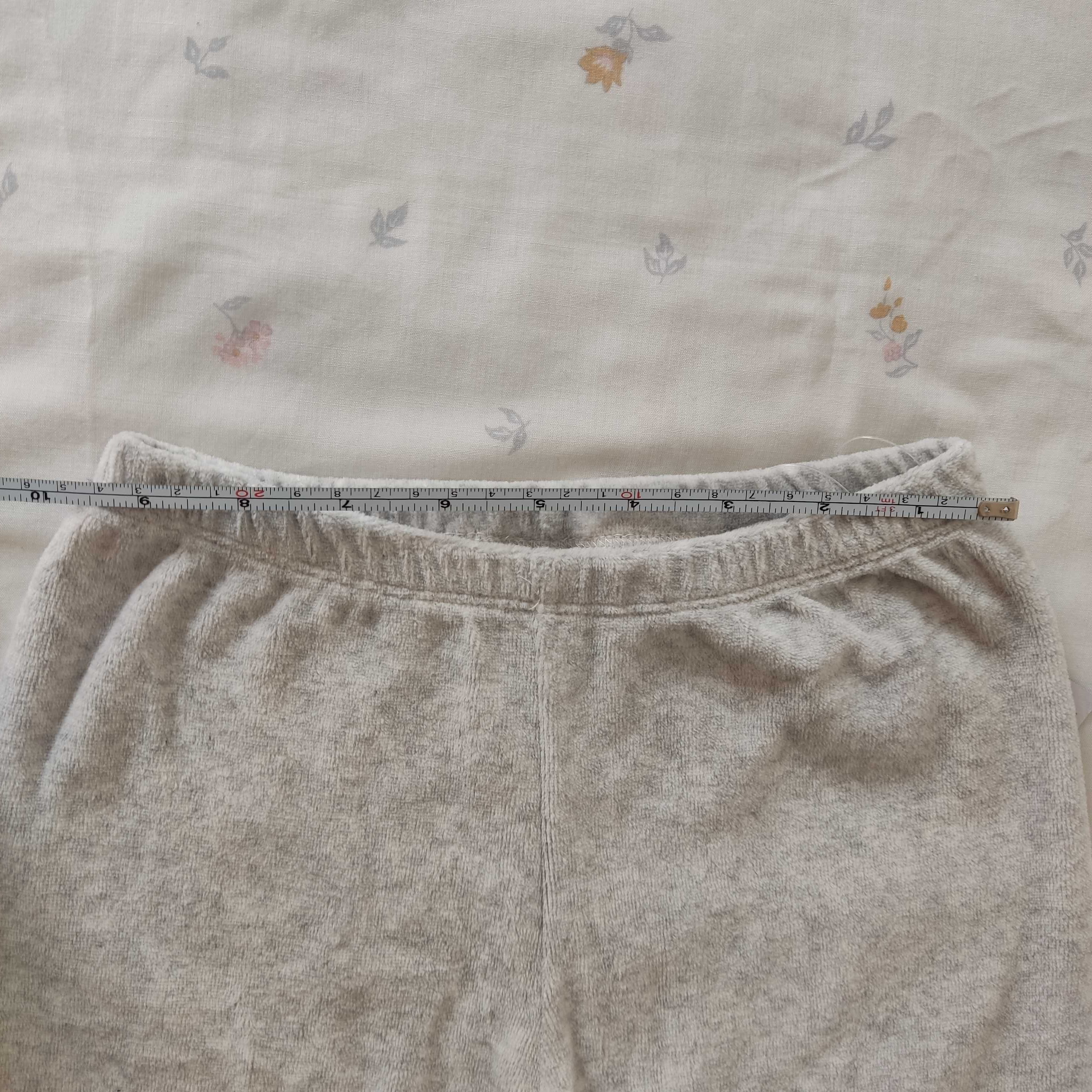 Тепла велюрова піжама для дівчинки 92-98 см