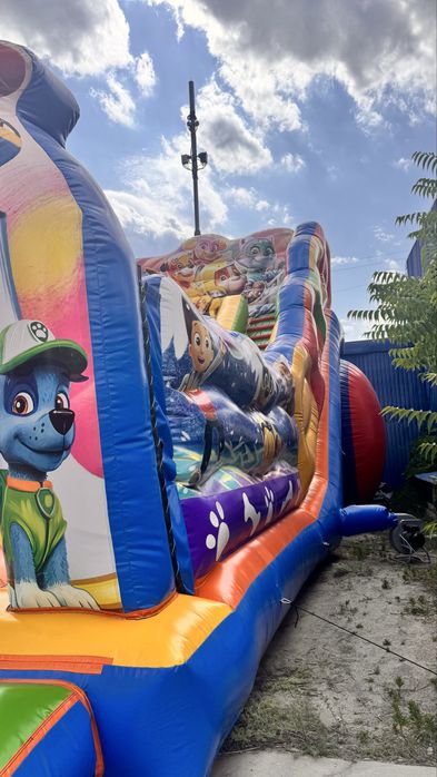 Батут гірка дитячий надувний новий Щенячий патруль