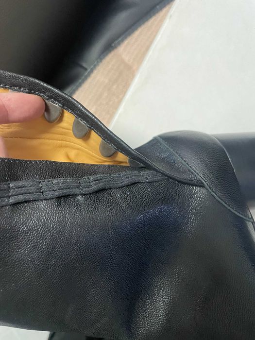 MM6 Maison Margiela  fashion rozciętym noskiem na wysokim obcasie R.38