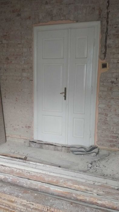 Drzwi z framugą typu dworkowego, dwuskrzydłowe antyki,
