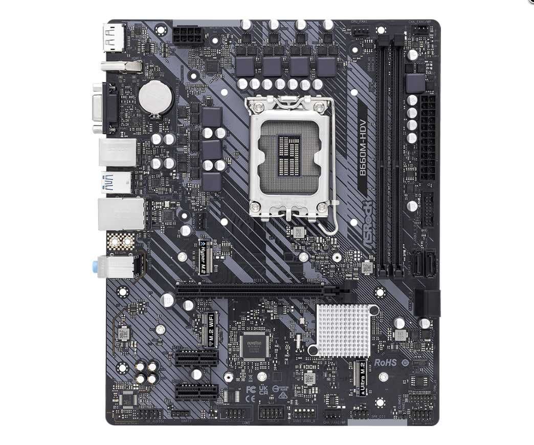 Материнская плата Asrock b660m-HDV