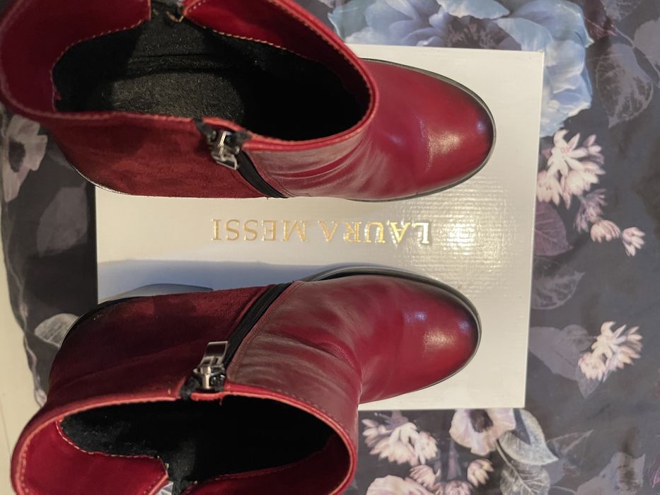 Ботики кожа натуральная, размер 40