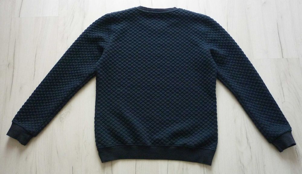 Piękna damska bluza pikowana LACOSTE rozm. L granatowa wysyłka gratis