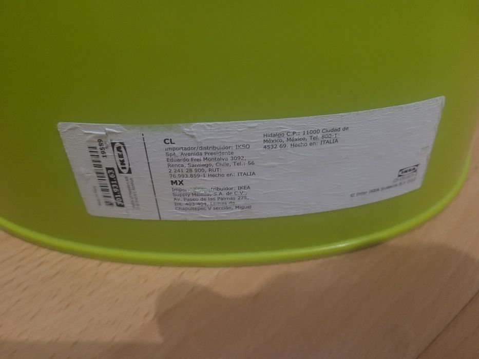 IKEA LILLA nocnik zielony