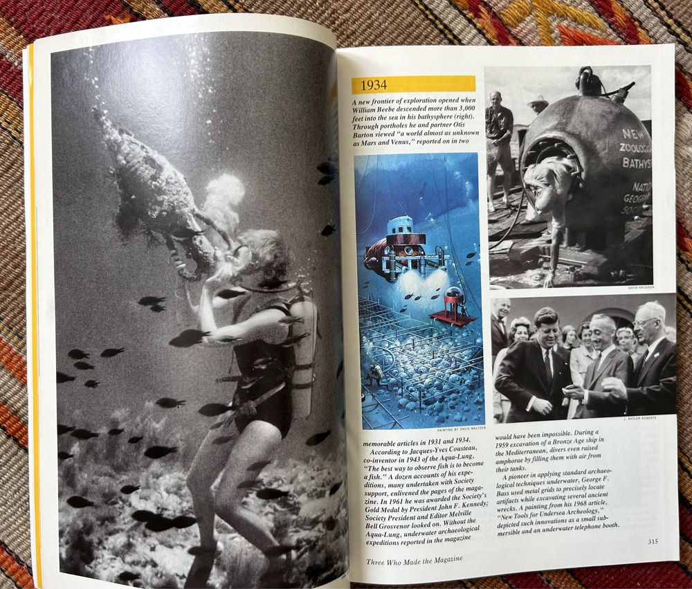 National Geographic 100 years 1988