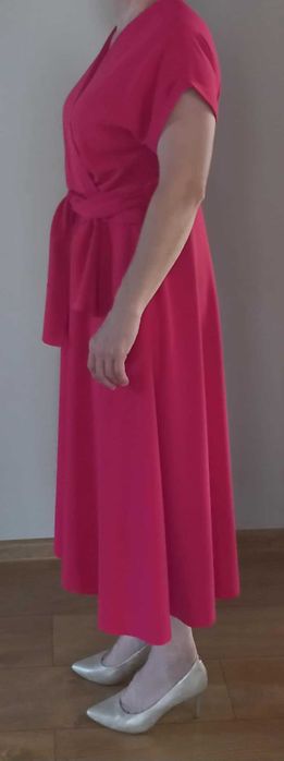 Elegancka sukienka damska, "tam i tu", rozmiar 38