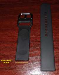 Nowy silikonowy pasek do smartwatcha zegarka 20 mm