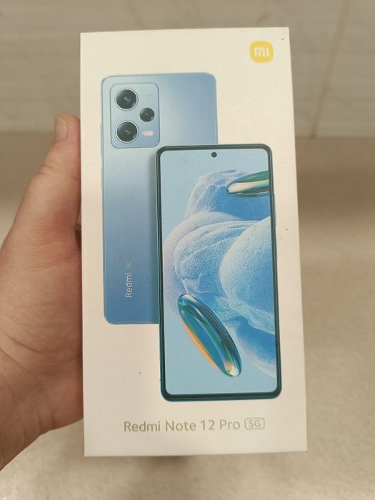 ИГРОВОЙ Xiaomi redmi note 12pro 5G, память 6+6-128гиг как новый.