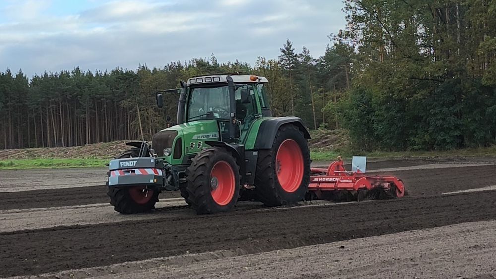 Fendt  818 Tms Vario Tur tuz wom Rtk z Niemiec