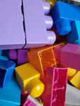 Klocki mega bloks 100 sztuk mix