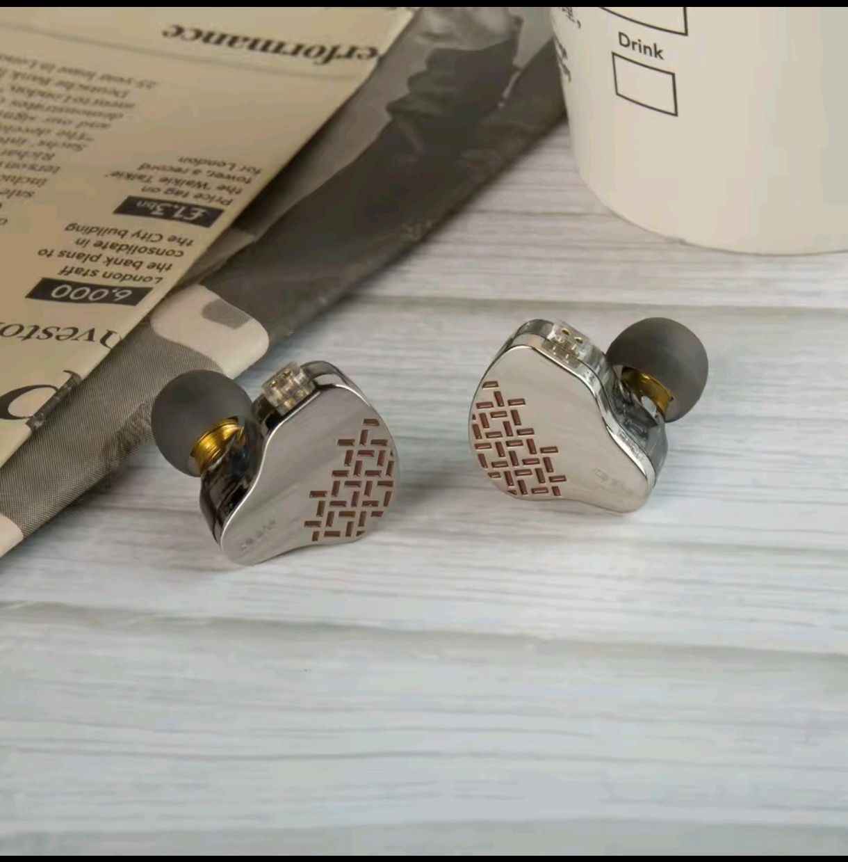 Fones de ouvido deslumbrantes e de alta qualidade