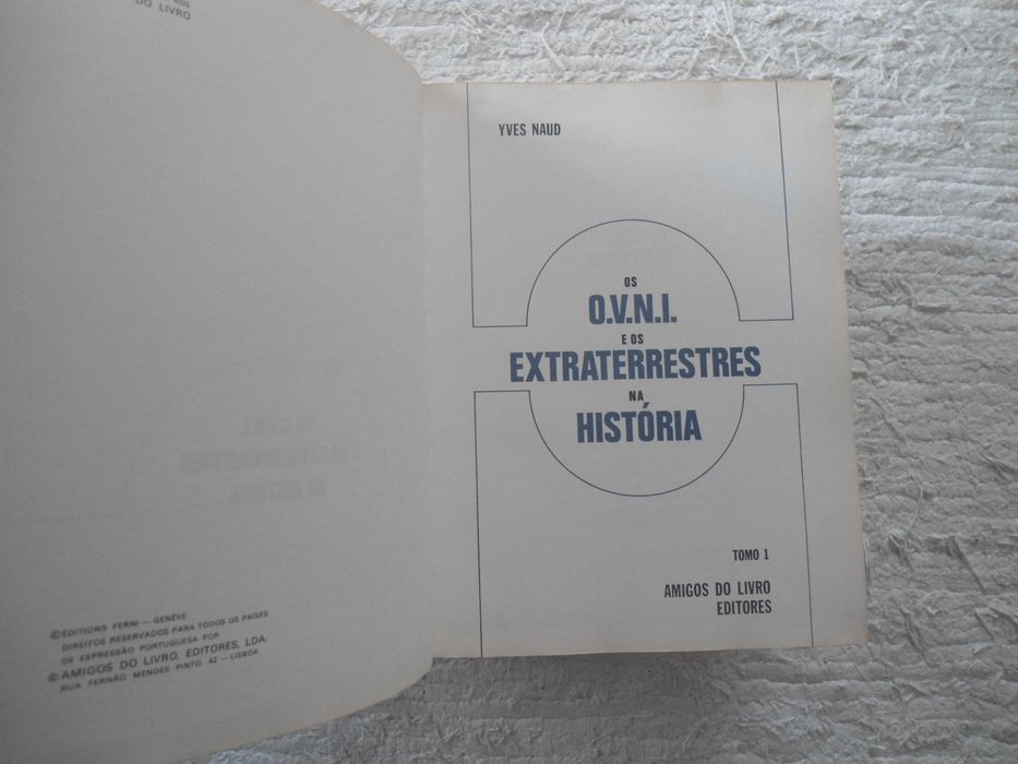 Os OVNI E Extraterrestres na História-Yves Naud (6 volumes) completo