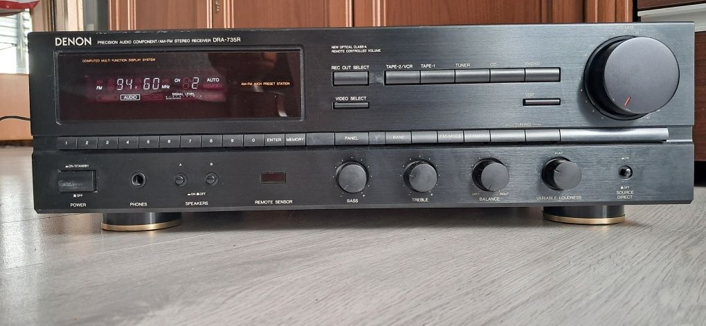 Amplituner stereo denon dra 735r