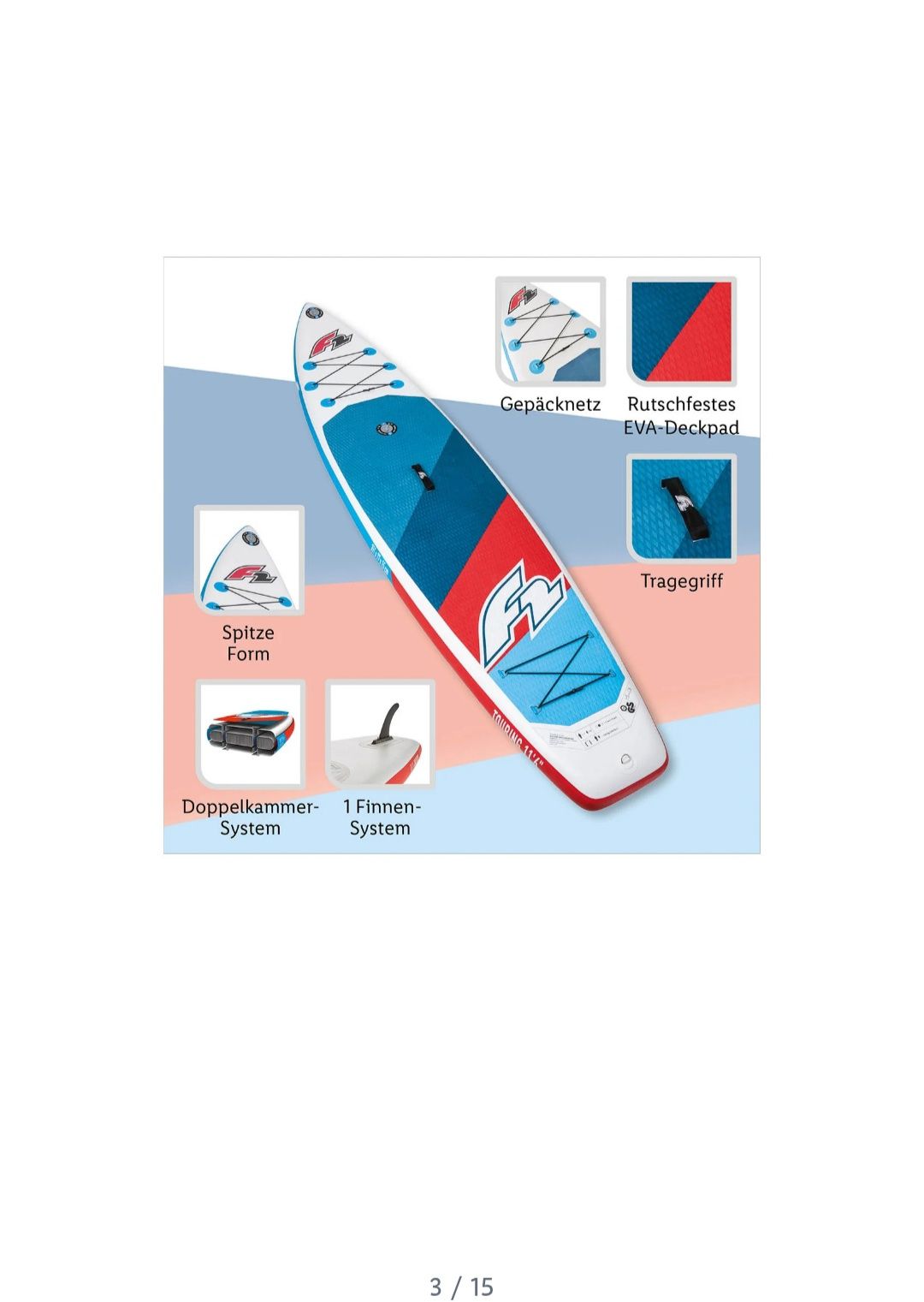 Prancha paddle Nova
