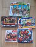 Puzzle 5 kpl. dla chłopca