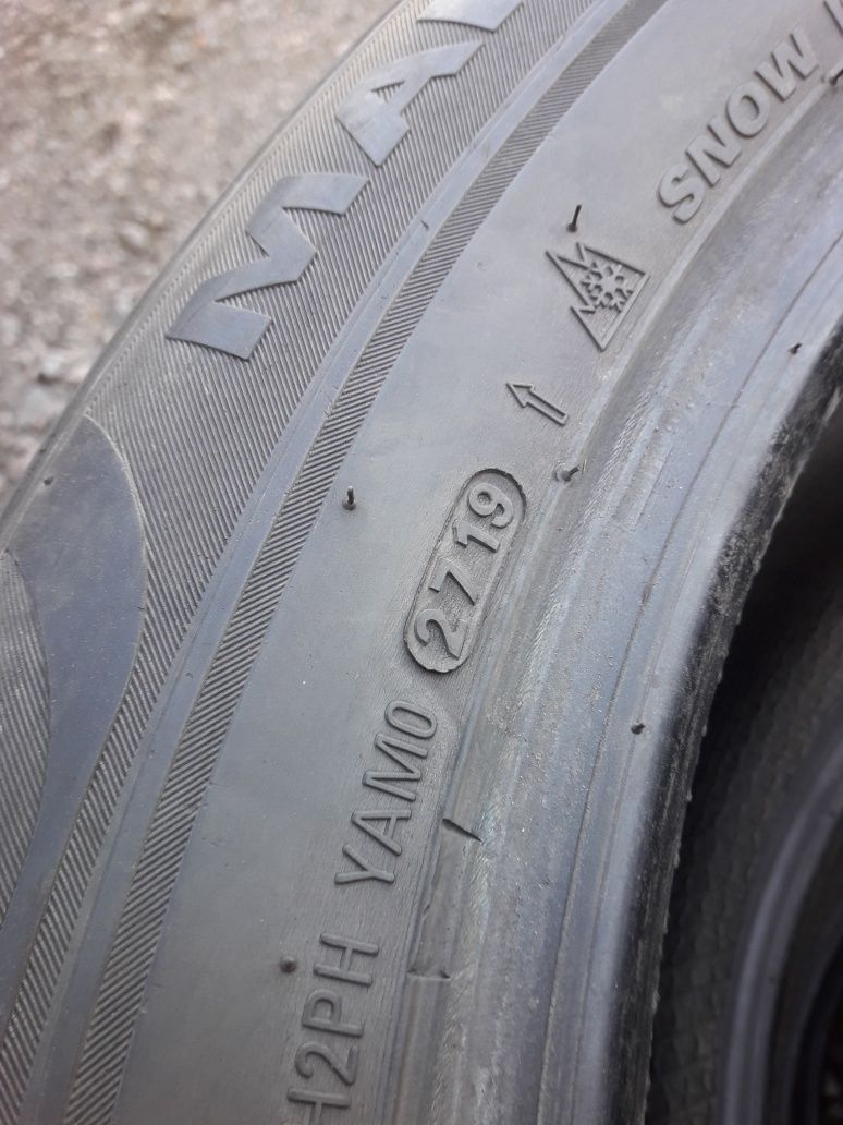 Шины зима kumho wintercraft 235/55 r18 9ми 2819год