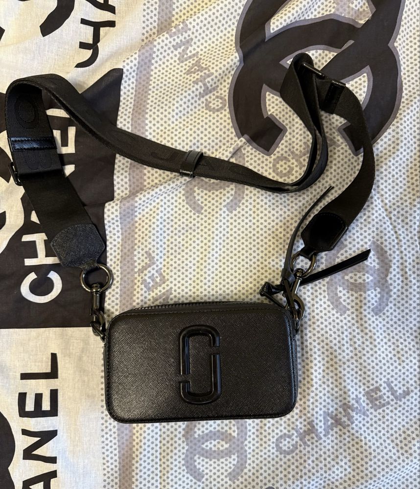 Сумка Сумка Marc Jacobs The Snapshot DTM Black