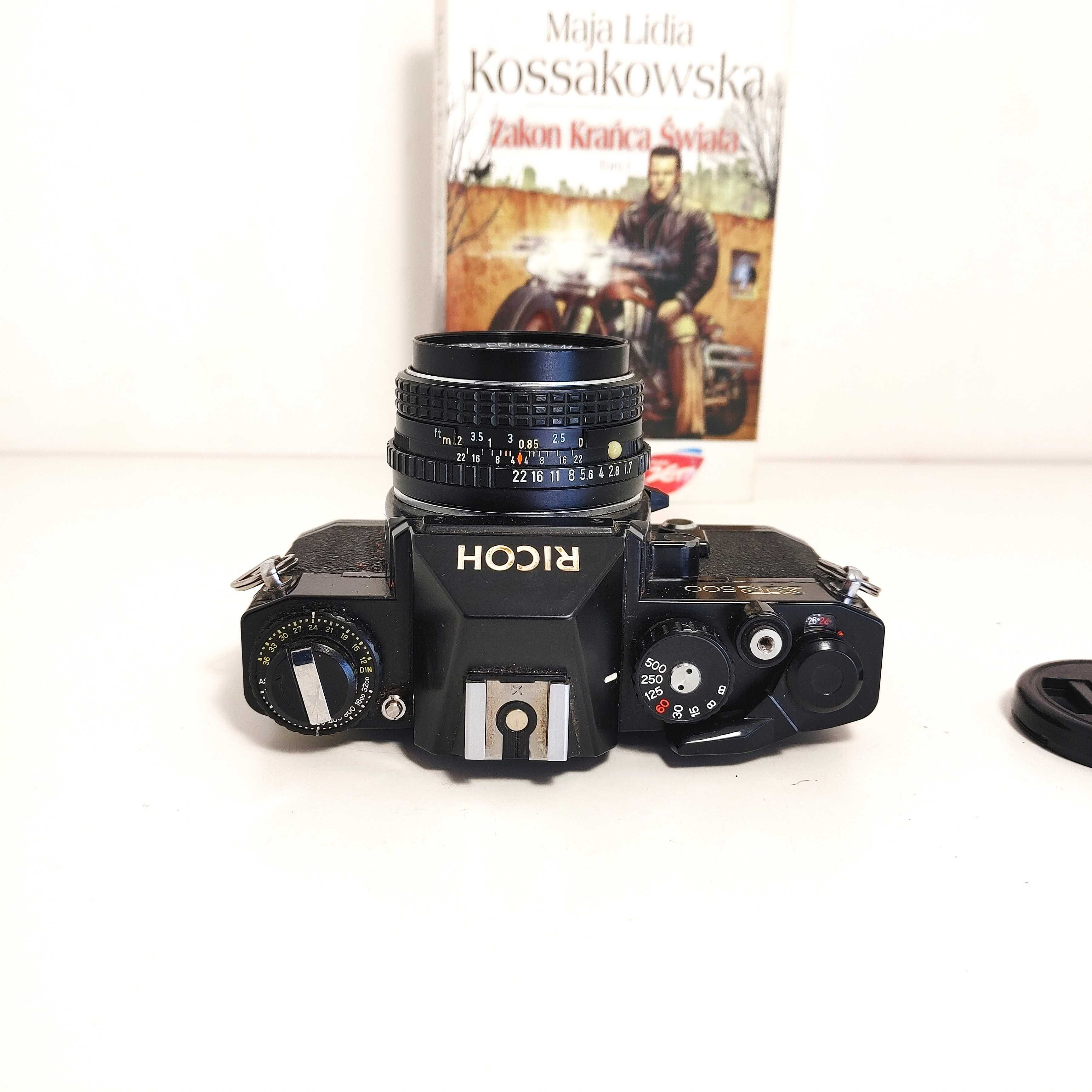 Na dobry początek lustrzanka analogowa RICOH XR-500 / KR-5 z 50mm 1,7