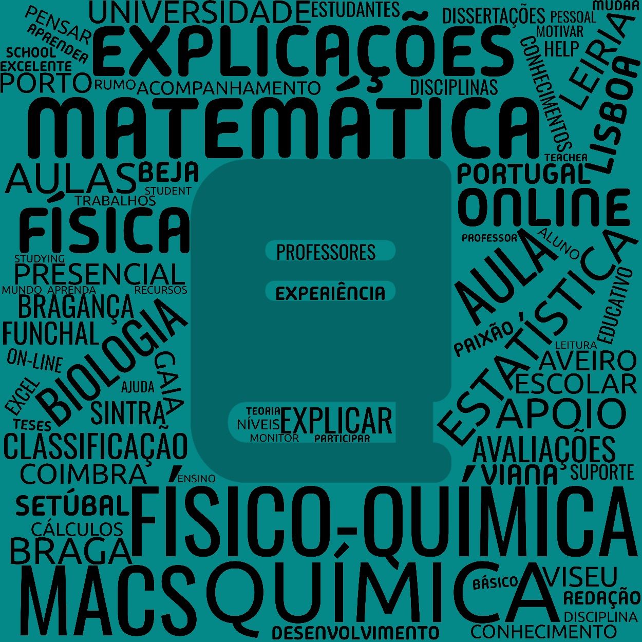 Matemática | FQ | MACS | MQ | Cálculo | Estatística | Química Orgânica