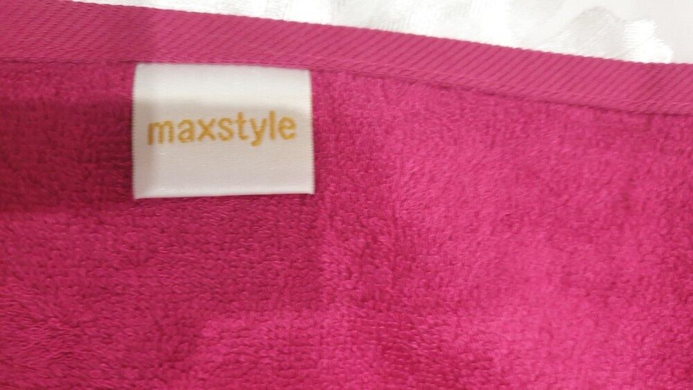 Полотенце махровое бамбук  ТМ Maxstyle